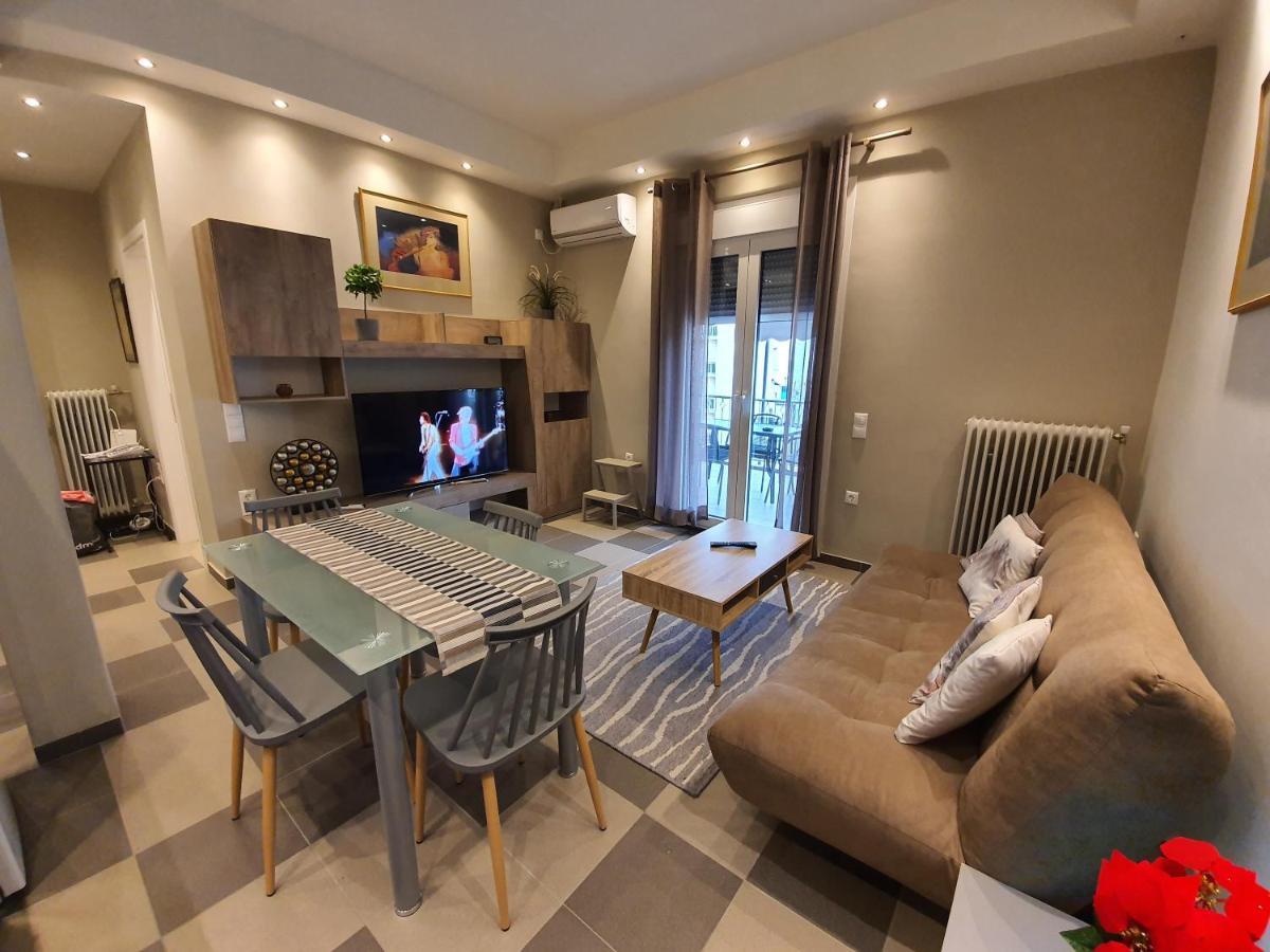 Ferienwohnung Lukas-2 B/R Luxurious Flat With Veranda Athen Exterior foto