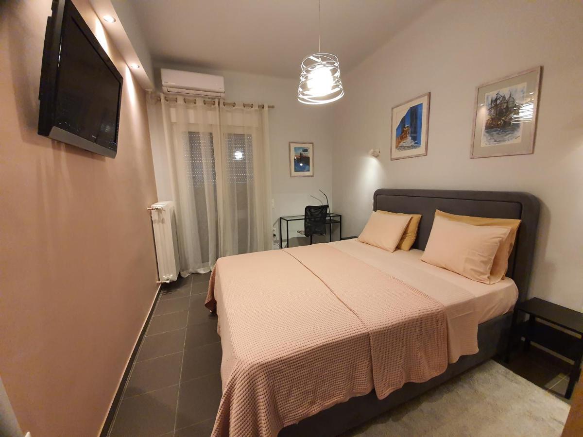 Ferienwohnung Lukas-2 B/R Luxurious Flat With Veranda Athen Exterior foto